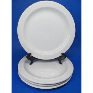Midwinter Stonehenge White 7" Dessert Bread Plates Wedgwood Set of 4